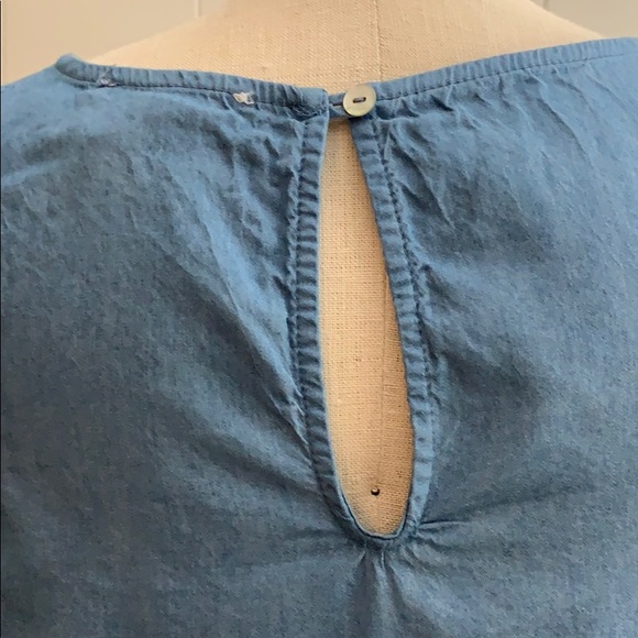 Chambray stitched dress - Picture 3 of 3